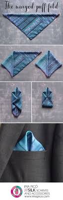 Bring the bottom towards the top but don't fold it all the way. 7 Simple Ways To Fold A Pocket Square Fashion Hombre