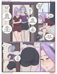 Eliza × Violet comic porn | HD Porn Comics