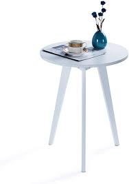4.2 out of 5 stars. Buy 9 Plus Round Side Table Wooden End Table Accent Coffee Table For Living Room Bedroom White And Beech Online In Turkey B082pv3pv5