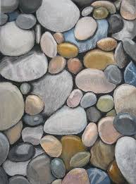 Stones2 By Christopher Clark Oil Pastel Drawings Pastel Drawing Oil Pastel