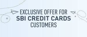 The makemytrip coupon code for this sbi offer is mmtsbi and the offer is that you get an instant discount of 10% up to inr 250 on domestic flights. Sbi Card Flight Offer Musafir