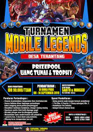 Contoh Brosur Turnamen Ml Sketsa