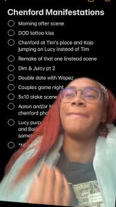 Chenford Manifestations: Tim Bradford and Lucy Chen Scenarios