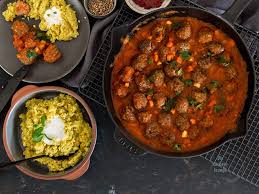 Marokkanische Harissa Ballchen Mit Couscous Marokkanische Rezepte Marokkanische Kuche Harissa