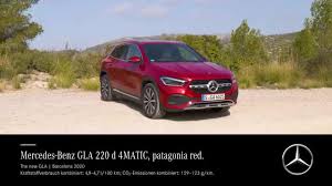 Mercedes Benz Gla 220 D 4matic Patagonia Red Daimler Global Media Site