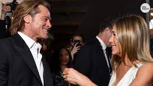 Brad Pitt and Jennifer Aniston reunite after the SAG Awards
