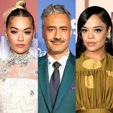 Last month, paparazzi snaps emerged of the three getting rather cosy together in sydney, though the director questioned in a recent interview why it was that big a deal. View Photos Of Rita Ora And Tessa Thompson Hugged By Taika Waititi E Online London News Time