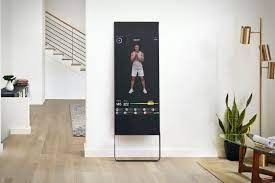 When on, see yourself, your classmates and your instructors in a sleek display. Mirror Interactive Home Gym Uncrate