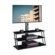 Check spelling or type a new query. Buy Corner Tv Stand 3 Tier Glass Tv Stand For 32 65 Inch Lcd Led Tv Entertainment Center With Storage Shelves Swivel Mount Media Console Table Living Room Office Home Tv Cabinet