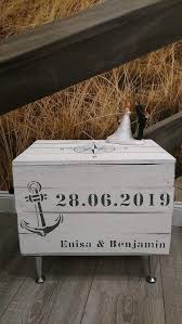 Hochzeitskistewindroseankermaritime Hochzeitstruhegeschenk Etsy Wooden Box With Lid Wedding Chest Wedding Boxes