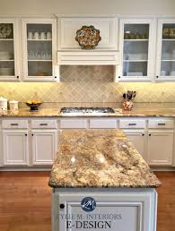 Edesign Painted Maple Cabinets A Gorgeous Off White Makeover Wood Kitchen Wood Kitchen Cabinets Espresso Kitchen Cabinets