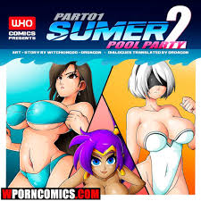 ✅️ Porn comic Pool Games. Part 2. Sex comic beauties with big | Porn comics  in English for adults only | sexkomix2.com