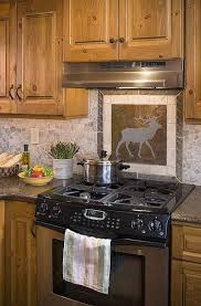 Kitchen Backsplash Rustic Log Cabins 30 Ideas Log Home Kitchens Rustic Kitchen Backsplash Log Cabin Kitchens