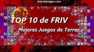 Juegos de friv, juegos de acción, multijugador y mucho más en friv.uno! Top 10 Mejores Juegos Friv De Terror Youtube