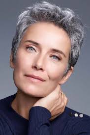 With a few layers you get attractive volume at the sides, which balances nicely with the. Short Messy Pixie For Woman Over 50 Shortgreyhair Hairs London