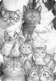 Color the famous cheshire cat from alice's adventures in wonderland written by lewis carroll, and popularised by disney's animated movie. Pin On Cats To Color