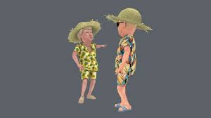 Buy Royalty Free Dotrump Vs Kimun 3d Model By Danbee 360 Sketchfab Store Cartoon Styles Royalty Royalty Free