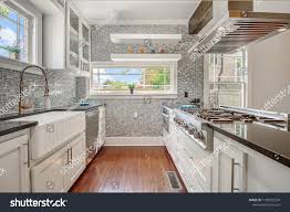 updated remodeled new white kitchen