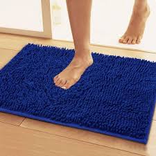 The mats are bevel cut. Infinity Bar Blue Bathroom Door Mat Mat Size 4x4 Rs 400 Piece Id 21920281588