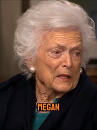 Barbara Bush Talking about George Bush