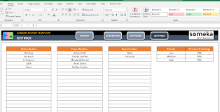 Consider we are preparing our customer database. Kanban Board Excel Template Streamline Your Workflow