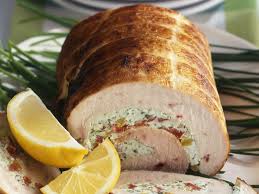 Gefullter Putenrollbraten Mit Paprika Und Frischkase Rezept Eat Smarter