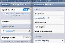 Change The Voice Accent Of Spoken Text Selection In Ios Osxdaily