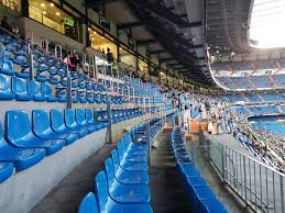 Glowing led exterior is part of revamp. Estadio Santiago Bernabeu Real Madrid Madrid The Stadium Guide