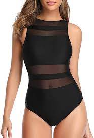 Pin By Samantha Lyn Metz On My Style Shaping Swimwear High Neck Swimsuits Swimsuit For Body Type