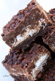 Marshmallow Creme Crunch Brownies Recipe Sweet Treats And Dessert Recipes Desserts Brownie Toppings Marshmallow Creme