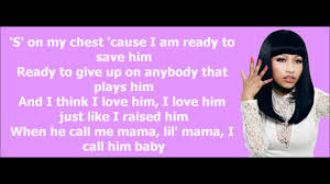 Unclassified lyrics video karaoke displayed. Nicki Minaj Your Love Lyrics Video Youtube