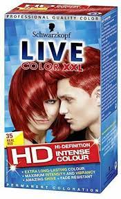 I have tried them all and none compare to schwarzkopf live intense blue black hair dye. Schwarzkopf Live Colour Intense Permanent Coloration Real Red Gunstig Kaufen Ebay