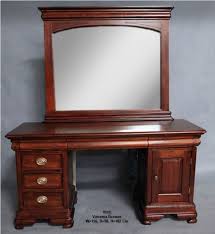 There is various dressing table design that you can choose to be set in your bedroom. Antique Style Mahogany Wood Bedroom Furniture Dressing Table Mirror 9111