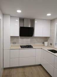 Ofertas relacionadas con muebles de cocina. Muebles De Cocina Proyecto Realizado En Madrid Proyectos Realizados De Diseno Cocinas Mc
