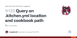 Opsworks needs the following file. Query On Kitchen Yml Location And Cookbook Path Issue 133 Test Kitchen Kitchen Vagrant Github