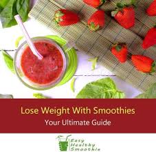 how to lose weight with smoothies