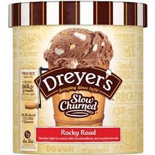 Rocky road ice cream cake. Is Dreyer S Slow Churned Rocky Road Ice Cream Keto Sure Keto The Food Database For Keto