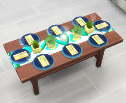 Clutter Your Table Set Sims 4 Kitchen Dining Table Accessories Table Settings