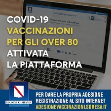 Portale adesione vaccini fuziona efficacemente. Regione Campania Comunicato Stampa Covid 19 Vaccinazione Popolazione Over 80 Attiva La Piattaforma Informatica Per Le Adesioni Coronavirus Da Oggi E Possibile Registrarsi Sulla Piattaforma Informatica Della Regione Campania Per