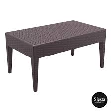 At lounge lovers we stock a range of coffee tables in various shapes, sizes and finishes. Miami Lounge Side Coffee Tables By Siesta Table Chair Express
