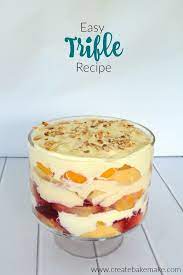 Easy Trifle Recipe Trifle Recipe Best Trifle Recipe Trifle Dish