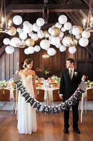 Inspired By Minted S New Wedding Reception Decor Packages Inspired By This Paper Lanterns Wedding Wedding Lanterns Art Deco Wedding