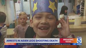 Aiden leos' older sister alexis cloonan told kabc that aiden leos said, mommy, my tummy hurts, moments after being shot in the stomach. Two Arrested In Orange Freeway Shooting That Killed 6 Year Old Aiden Leos Youtube