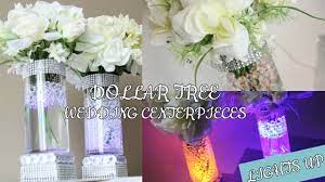 For example, your florist can help you plan your bouquets to match your theme and style, store flowers, and deliver them on the. Dollar Tree Wedding Light Up Centerpieces D I Y Youtube