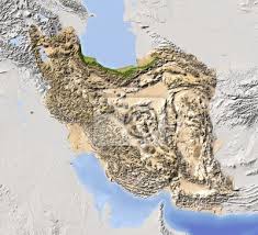 Also shows major ports, airfields, and historic sites. Iran Shaded Relief Map Fur Die Vegetation Gefarbt Fototapete Fototapeten In Der Nahe Iran Topographische Myloview De