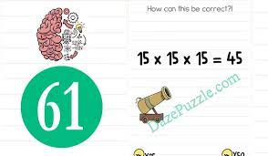 Brain Test Level 61 How Can This Be Correct Answer Daze Puzzle