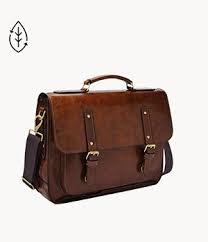 With smart black leather bags or soft tan styles, it is easy to update your work attire staple. Messenger Bags For Men Shop Leather Messenger Bags For Men Fossil