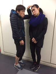 引退したメスゴリラを労るオスゴリラ 信ちゃん佳菜ちゃん 冗談は顔だけにして figure skating figure skater japanese men