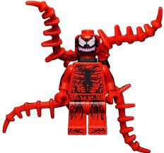 Watch out for more of these head sculptures as we review them in the coming days. Bricklink Minifigure Sh187 Lego Carnage Short Appendages Super Heroes Ultimate Spider Man Bricklink Reference Catalog