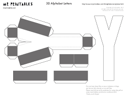 We will send you a video tutorial on how to resize proportionally this svg template in cricut's design space. Mrprintables 3d Alphabet Templates N To Z